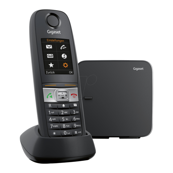 Gigaset e630 Instruction Manual