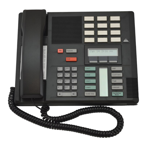 Norstar M7208 User Manual