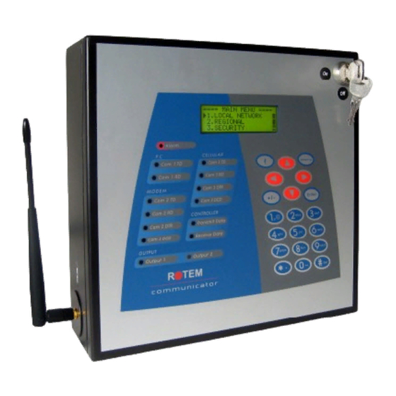 Rotem communicator Manuals
