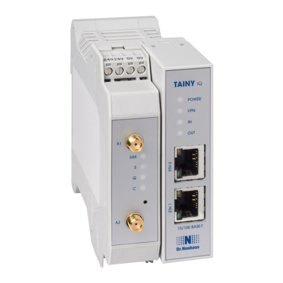 Dr. Neuhaus TAINY IQ-LTE User Manual