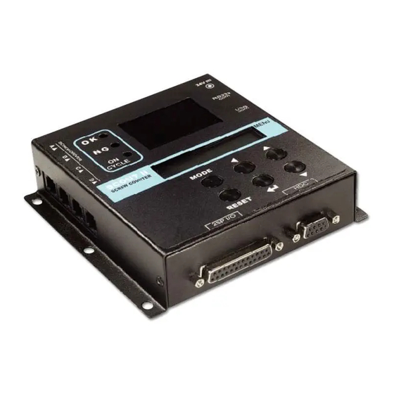 DOGA SCOUT II Cash Counter Manuals