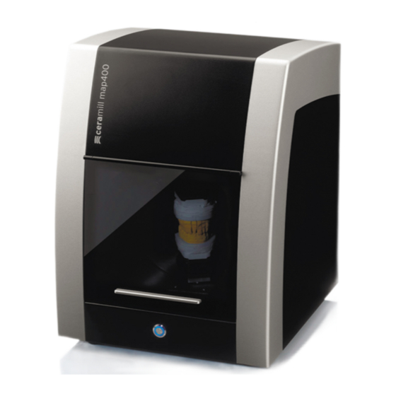Amann Girrbach Ceramill Map400 User Manual