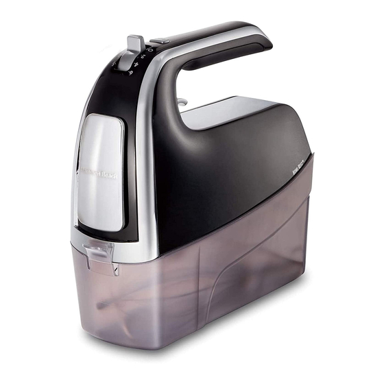 Hamilton Beach 62619E Use And Care Manual