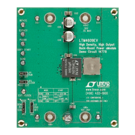Linear Technology DC1477B Demo Manual