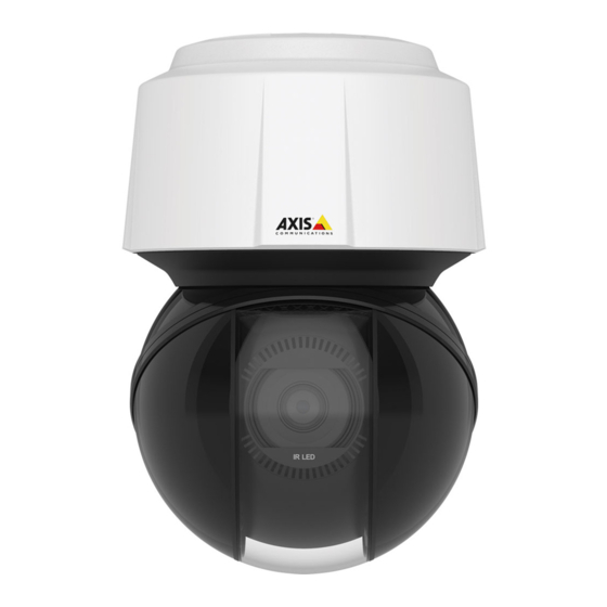 Axis Q6135-LE Installation Manual