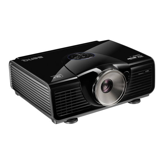 BenQ W7000 Quick Start Manual