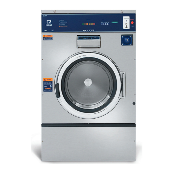 Dexter Laundry T650 Parts And Service Manual