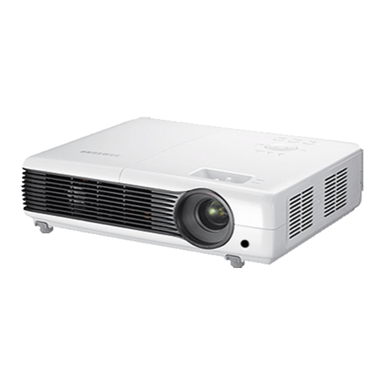 Samsung SP-M255W Owner's Instructions Manual