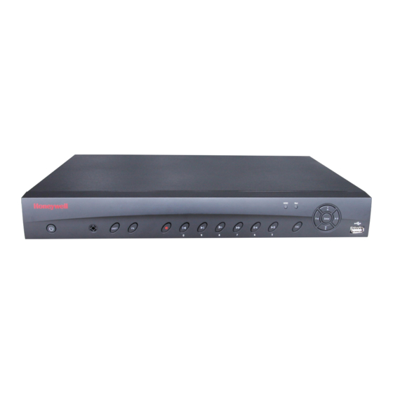 Honeywell Embedded NVR Quick Connection Manual