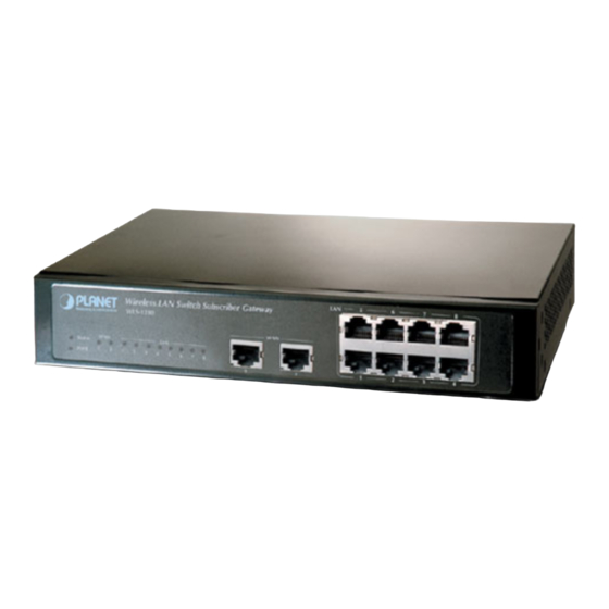 Planet Networking & Communication WLS-1280 Specifications