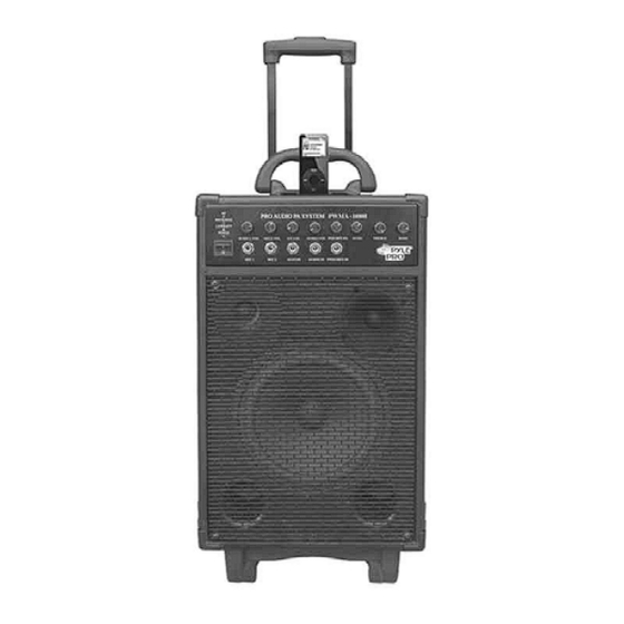 Pyle PWMA1080I Owner's Manual