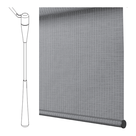 Kirsch Roller Shades Touch Control Installation Instructions Manual