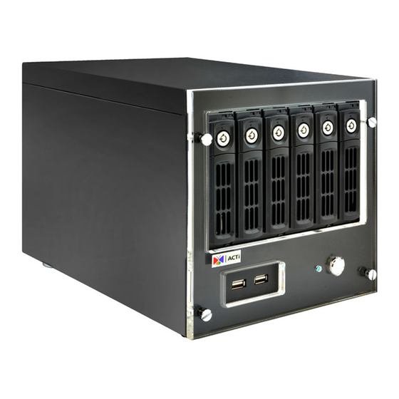 ACTi GNR-330 Manuals