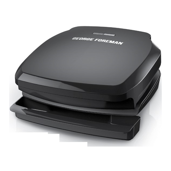 George Foreman GR320FBC Use And Care Manual
