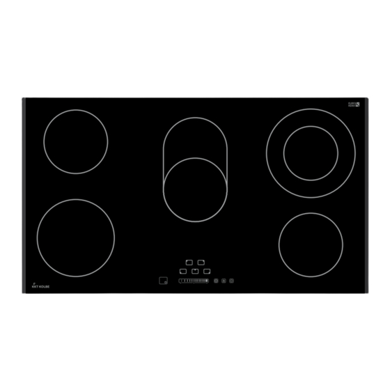 KKT KOLBE KF905EDF Instruction And Installation Manual