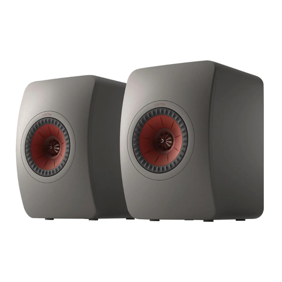 KEF LS50W2RD User Manual
