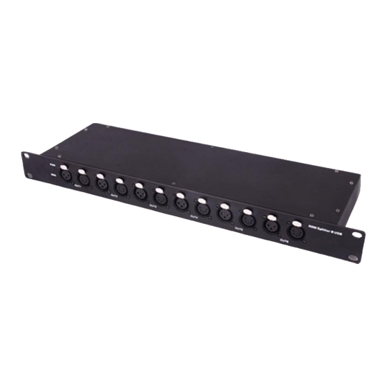 LIGHT 4ME RDM SPLITTER 6R User Manual