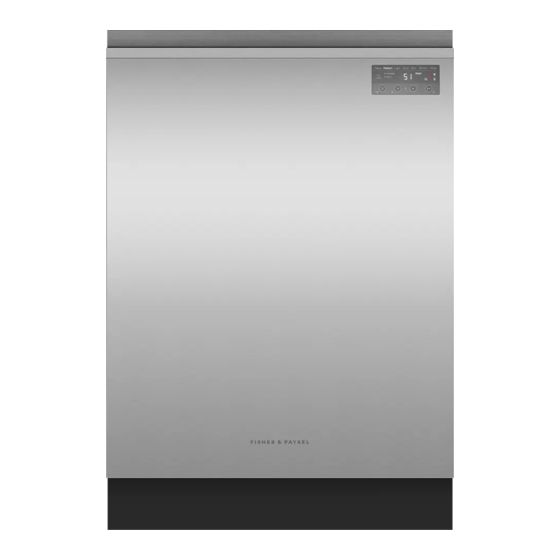 Fisher & Paykel Contemporary DW24UNT2X2 User Manual