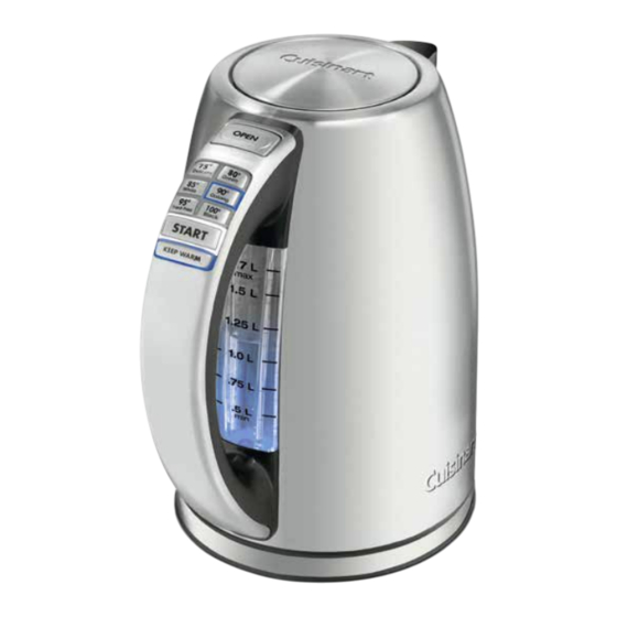 Cuisinart PerfecTemp CPK-17XA Manuals