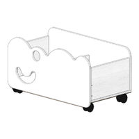 Montessori Furniture Wood and Hearts Cloud Assembly Details