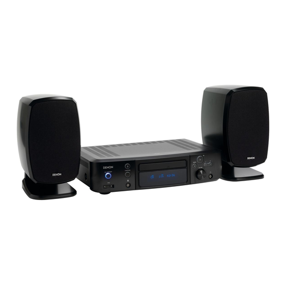 Denon S81 - Micro System Instrucciones De Funcionamiento