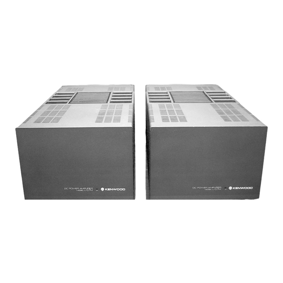 Kenwood L-07M Instruction Manual
