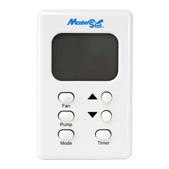 MasterStat 110423-2 Installation Instructions