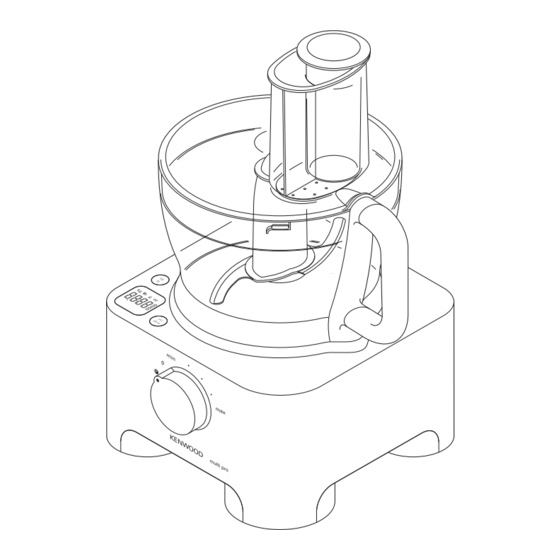Kenwood fp959 Instructions Manual