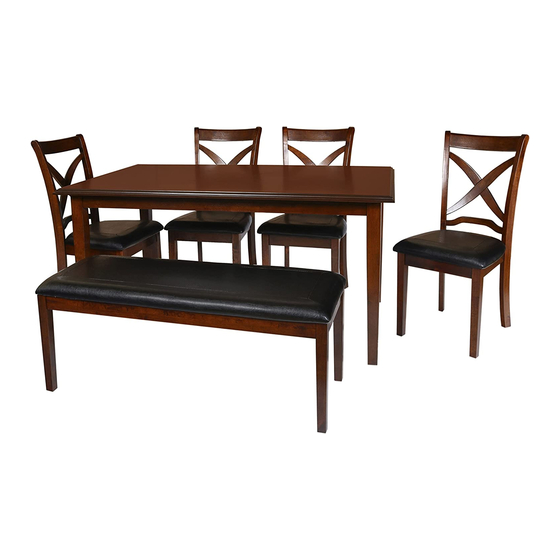 New Classic Furniture D1435-60S Assembly Instructions Manual
