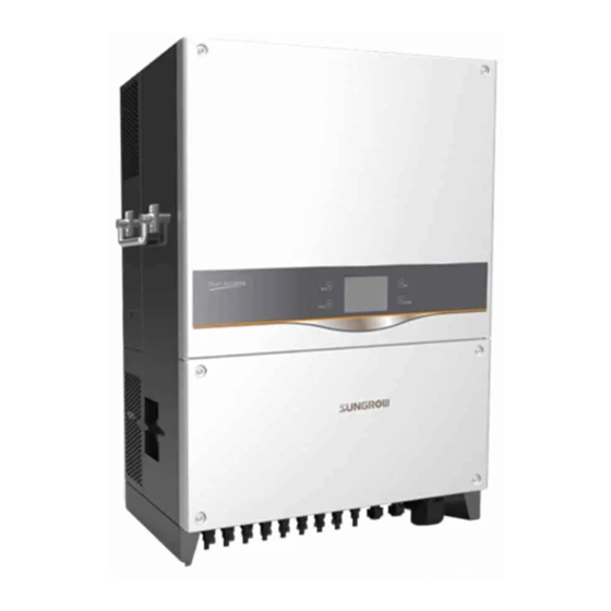 Sungrow SG80KTL-20 Quick Installation Manual