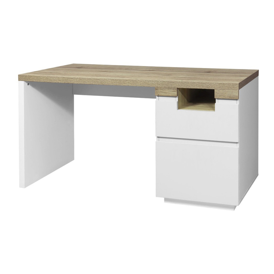 Mocka Sadie Desk Assembly Instructions Manual