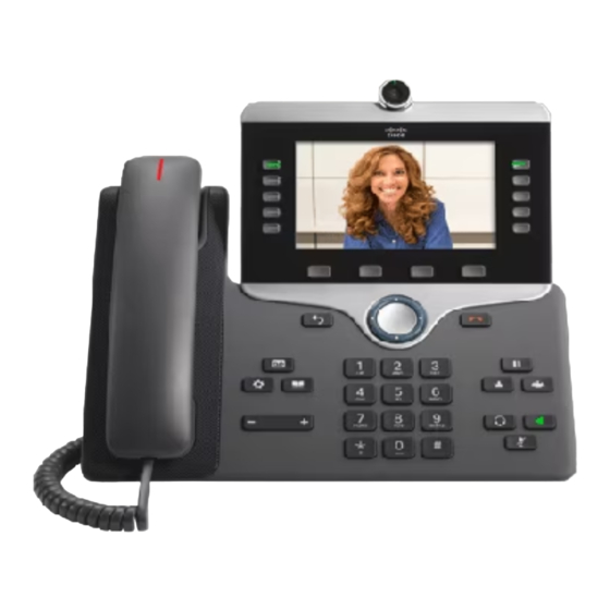 Masergy Cisco 8800 Series Quick Start Manual