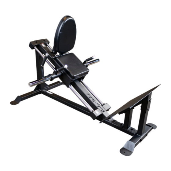 Body Solid GCLP100 Assembly Instructions & Owner's Manual