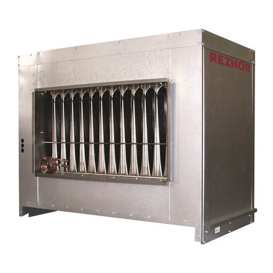 Reznor RP Installation, Operation And Maintenance Manual
