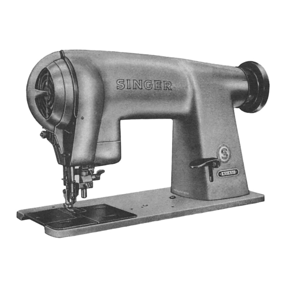 Singer 451k51 Additional Service Manual And Parts List