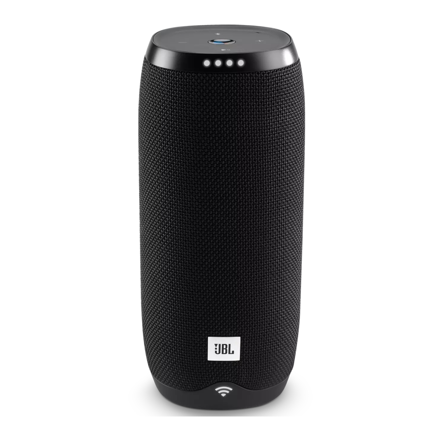 JBL Link 20 - Portable Wireless Stereo Speaker Quick Start Guide