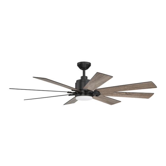 Harbor Breeze TALAMORE TAL60MBK8LR Manual