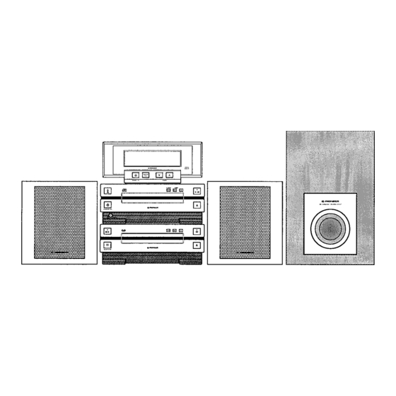 Pioneer XC-L7 Operating Instructions Manual