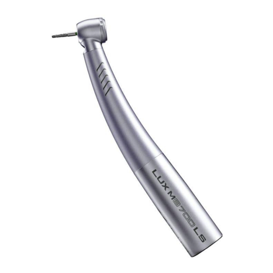 KaVo MASTERtorque Mini LUX M8700 L Instructions For Use Manual