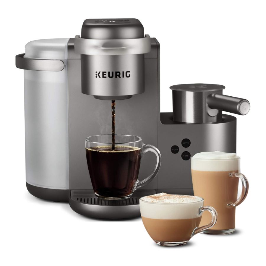 Keurig K-Café - Single Serve Coffee, Latte & Cappuccino Maker Manual