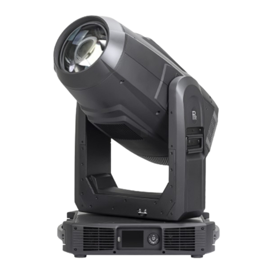 PR Lighting XR-1400 FRAMING User Manual