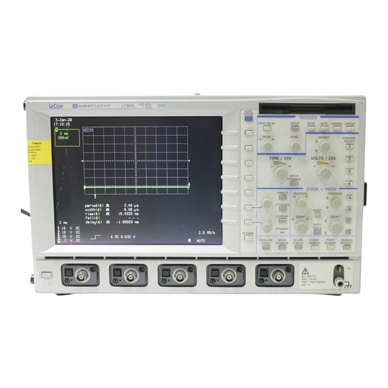 LeCroy LT Series Service Manual