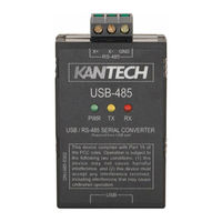 Kantech Access Control and Accessories USB-485 Specifications