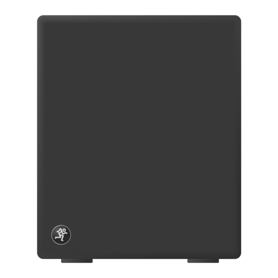 Mackie MR10Smk3 Owner's Manual