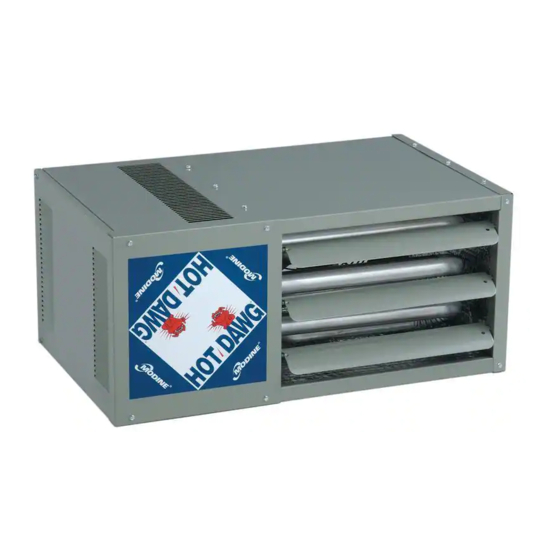 Modine Manufacturing HD Installation And Service Manual