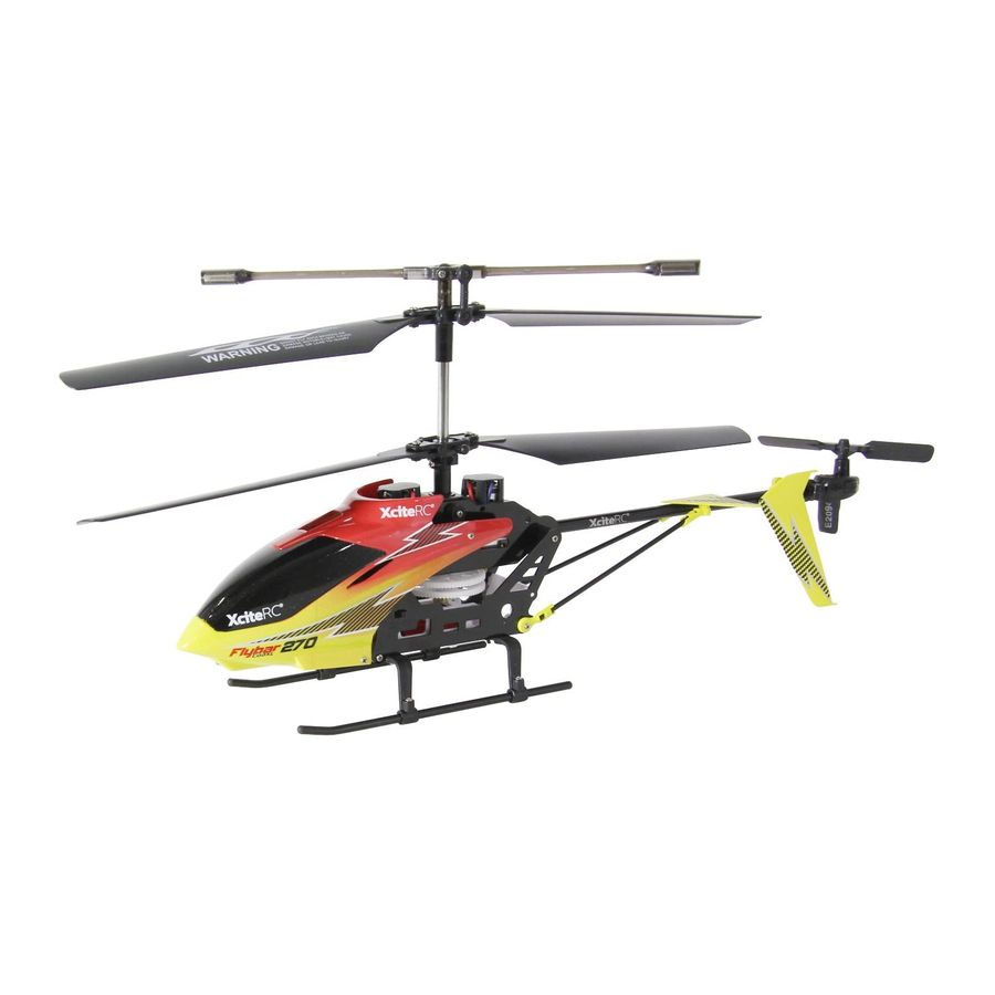 XciteRC Flybar 270L Coax Manual