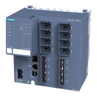 Siemens SIMATIC NET SCALANCE XM-400 Operating Instructions Manual