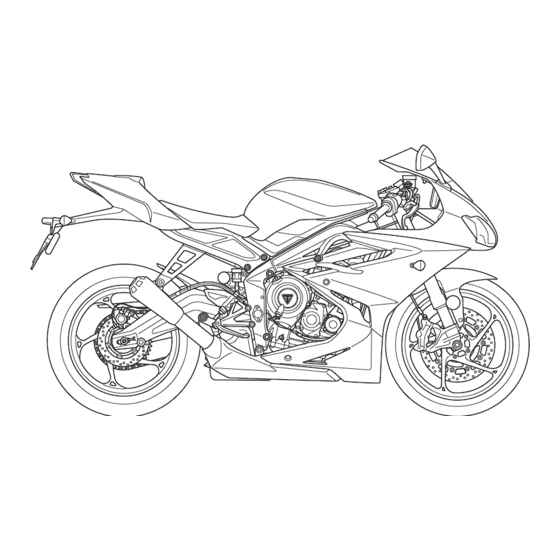 Triumph Daytona Moto2 765 2020 Manuals
