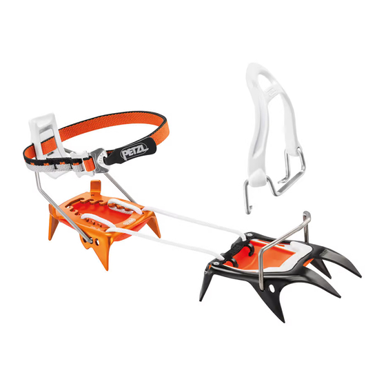 Petzl CRAMPONS CORD-TEC Manual
