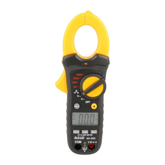 Axio MET AX-202 Instruction